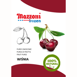Kwaśna wiśnia - naturalny przecier owocowy - bez dodatków - Cukieteria.pl