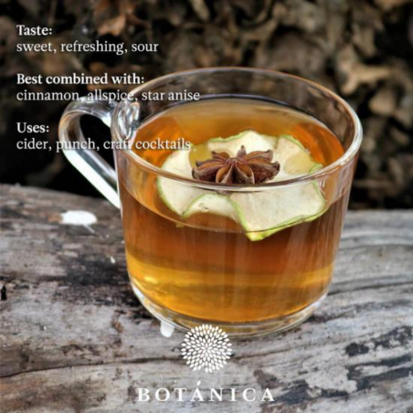 suszone plastry jabłka - botanica - cukieteria.pl