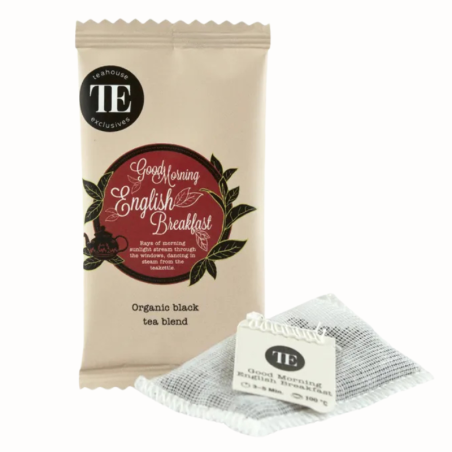 op. 16 szt. Good Morning - organiczna czarna herbata English Breakfast - Teahouse Exclusives - torebki 2.0 g