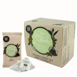 op. 16 szt. Fine China Sencha - organiczna zielona herbata - Teahouse Exclusives - torebki 2.0 g