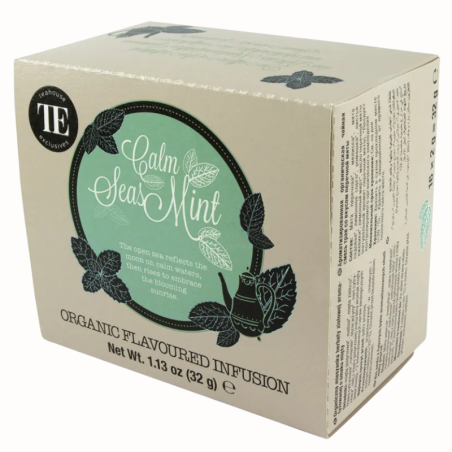 op. 16 szt. Calm Seas Mint - organiczna herbatka ziołowa z aromatem miętowym - Teahouse Exclusives - torebki 2.0 g