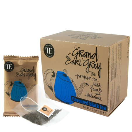 op. 16 szt. Grand Earl Grey - Teahouse Exclusives - czarna herbata z aromatem bergamotki - torebki 2.0 g