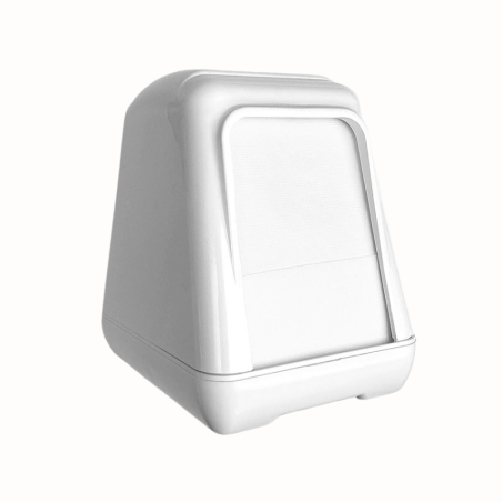 Serwetnik plastikowy biały 17x17 Carpino