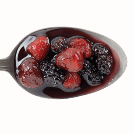 op. 3.6 kg Półkandyzowane owoce leśne w syropie - Frutti di Bosco Al Naturale Semicanditi Sotto Sciroppo - Pianetta di Barbieri