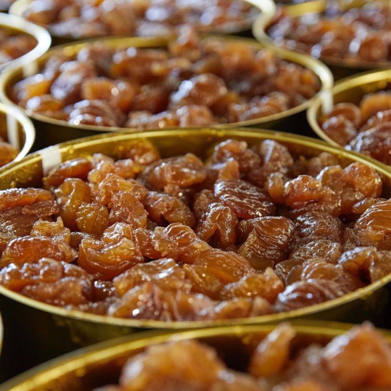 op. 5.9 kg Kandyzowane kawałki kasztanów jadalnych w syropie - Rottame di Marroni Tipo Morbido - Pianetta di Barbieri op. 5.9 kg Kandyzowane kawałki kasztanów jadalnych w syropie - Rottame di Marroni Tipo Morbido - Pianetta di Barbieri