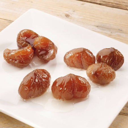 op. 5.9 kg Kandyzowane - średnie - kasztany jadalne w syropie - Pianetta di Barbieri