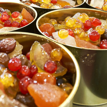 op. 5.6 kg Mieszanka kandyzowanych owoców w syropie - Frutta Assortita Candita Sotto Sciroppo - Pianetta di Barbieri