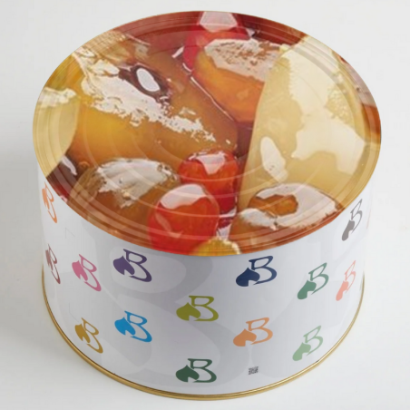 op. 5.6 kg Mieszanka kandyzowanych owoców w syropie - Frutta Assortita Candita Sotto Sciroppo - Pianetta di Barbieri