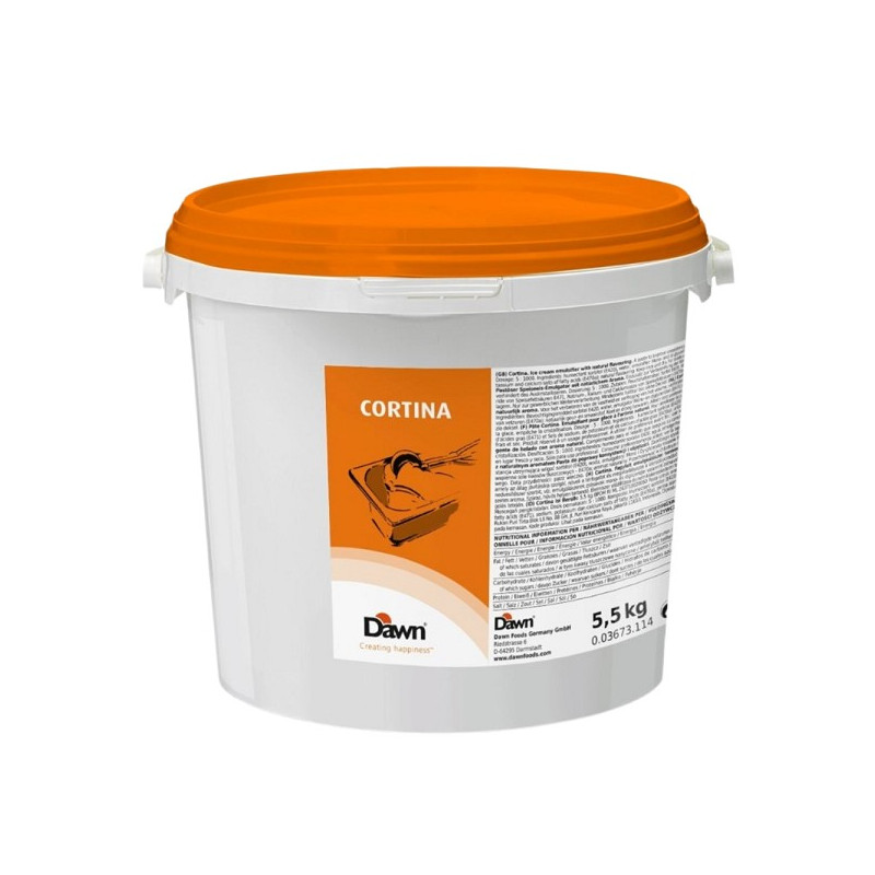 5,5kg CORTINA emulgator do lodów z naturalnym aromatem w płynie 0.03673.114 Dawn 5,5kg CORTINA emulgator do lodów z naturalnym aromatem w płynie 0.03673.114 Dawn