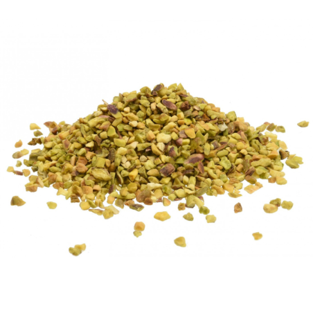 op. 500 g Pistacje łuskane prażone rozdrobnione - kostka 2-4 mm