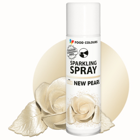 op. 250 ml Sparkling Spray Pearl - S01-N Food Colours - perłowy barwnik spożywczy w sprayu