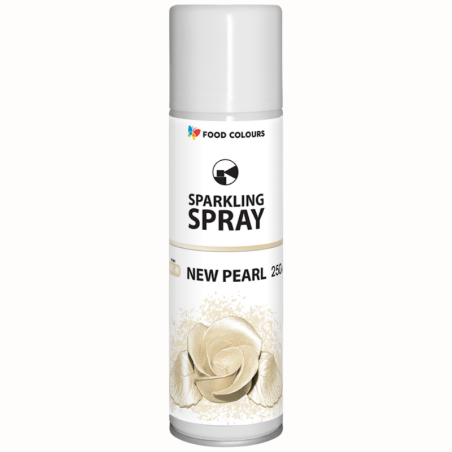op. 250 ml Sparkling Spray Pearl - S01-N Food Colours - perłowy barwnik spożywczy w sprayu