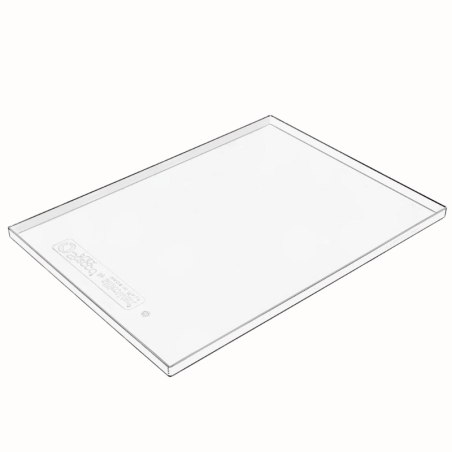 VGEL01 Silikomart - transparentna taca do mrożenia z poliwęglanu - wym. 300 x 400 mm