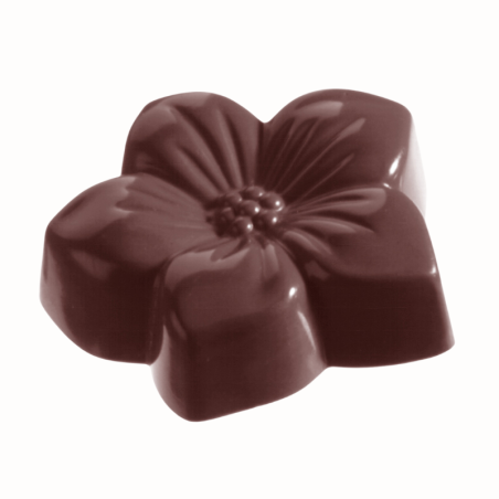 CW1060 Fiołek - Chocolate World - forma z poliwęglanu do pralin