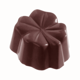 CW1113 Koniczyna - Chocolate World - forma z poliwęglanu do pralin