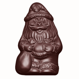 CW1636 Św. Mikołaj - Chocolate World - forma z poliwęglanu do pralin