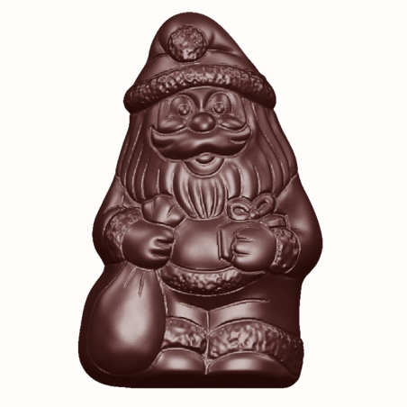CW1636 Św. Mikołaj - Chocolate World - forma z poliwęglanu do pralin