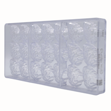 CW1302 Choinka - Chocolate World - forma z poliwęglanu do pralin