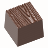 CW1676 Drewno - Chocolate World - forma z poliwęglanu do pralin