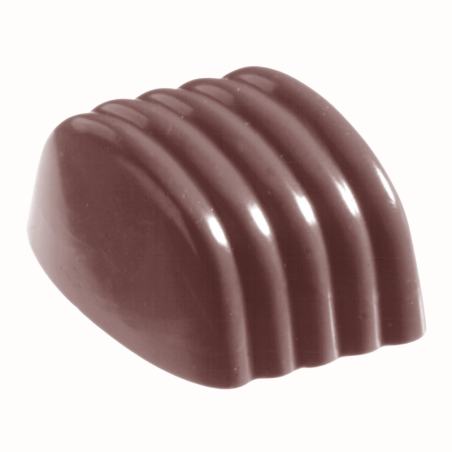 CW1045 Boog - Chocolate World - forma z poliwęglanu do pralin