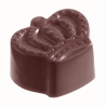 CW1028 Korona - Chocolate World - forma z poliwęglanu do pralin