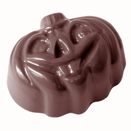 1520CW FORMA DYNIA CHOCOLATE WORLD forma z poliwęglanu do pralin w kształcie dyni