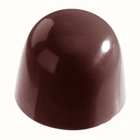 CW1433 Stożek - Chocolate World - forma z poliwęglanu do pralin - śr. 29 x wys. 25 mm / poj. 15 g x 24 praliny
