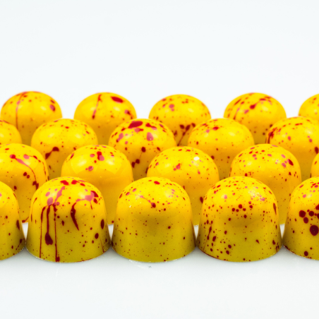 CW1433 Stożek - Chocolate World - forma z poliwęglanu do pralin - śr. 29 x wys. 25 mm / poj. 15 g x 24 praliny