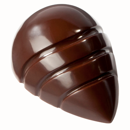 CW1768 Daniel Staron Chocolate World - forma z poliwęglanu do pralin - dł. 42 x szer. 29 x wys. 17 mm / poj. 11.5 g x 18 pralin