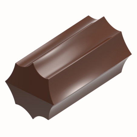 CW1730 Star Truffel - Alexandre Bourdeaux - Chocolate World - forma z poliwęglanu do pralin - dubbel model
