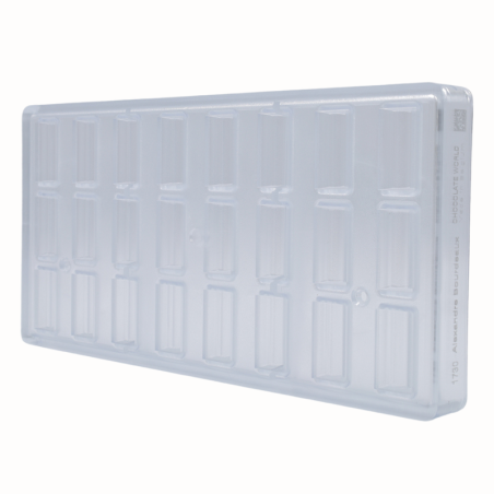 CW1730 Star Truffel - Alexandre Bourdeaux - Chocolate World - forma z poliwęglanu do pralin - dubbel model