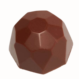 CW2184 Diament - Chocolate World - forma z poliwęglanu do pralin - śr. 31 x wys. 20 mm / poj. 15 g x 32 praliny