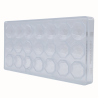 CW1024 Diament - Chocolate World - forma z poliwęglanu do pralin - śr. 31 x wys. 20 mm / poj. 15 g x 24 praliny
