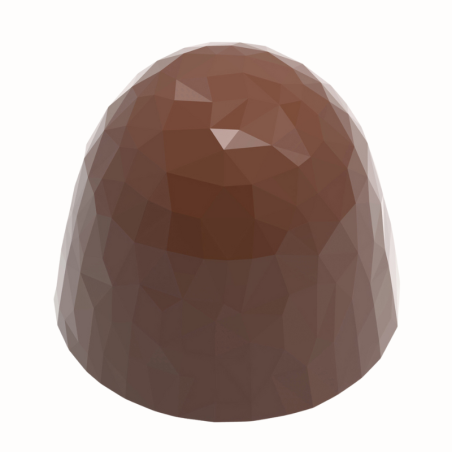 CW12056 Diamentowy Stożek - Chocolate World - forma z poliwęglanu do pralin - śr. 29 x wys. 25 mm / poj. 14.5 g x 21 pralin