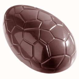 CW1161 Kroko - Chocolate World - forma z poliwęglanu do czekoladowych pisanek - dł. 70 x wys. 23 mm / poj. 50 g x 8 pralin
