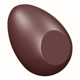 CW1581 Chocolate World - forma z poliwęglanu do czekoladowych pisanek - dł. 33 x szer. 23 x wys. 12 mm / poj. 5 g x 24 praliny