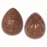 CW1873 Crash Test Bunny - Chocolate World - forma z poliwęglanu do czekoladowych jajek - poj. 133 g