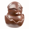 CW1786 Kurczak w skorupce - Chocolate World - forma z poliwęglanu do pralin - dł. 33 x wys. 13 mm / poj. 13 g x 24 praliny