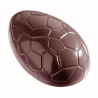 CW1438 Kroko - Chocolate World - forma z poliwęglanu do czekoladowych pisanek - dł. 57 x wys. 17 mm / poj. 25 g x 12 pralin