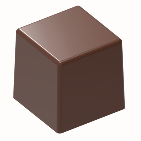 CF0232 CUBE CHOCOLATE WORLD forma z poliwęglanu do pralin w kształcie kostek