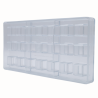 CF0232 CUBE CHOCOLATE WORLD forma z poliwęglanu do pralin w kształcie kostek