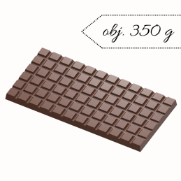 CW1983 TABLET CHOCOLATE WORLD - forma z poliwęglanu do dużych tabliczek czekolady - poj. 350 g