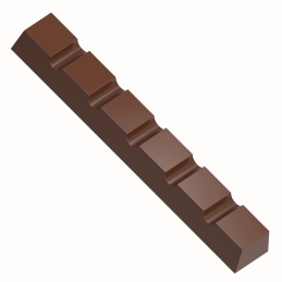 CW1992 CHOCOLATE WORLD - forma z poliwęglanu do klasycznych batonów czekoladowych - poj. 24 g