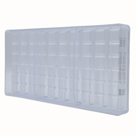 CW1992 CHOCOLATE WORLD - forma z poliwęglanu do klasycznych batonów czekoladowych - poj. 24 g