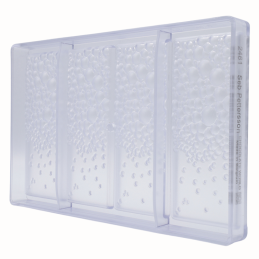 CW2461 TABLET AIR BUBBLES SEB PETTERSSON CHOCOLATE WORLD - forma z poliwęglanu do tabliczek czekolady - poj. 83.5 g