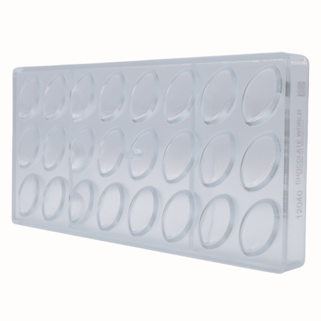 CW12040 TWISTED THING CHOCOLATE WORLD - forma z poliwęglanu do dekoracyjnych pralin