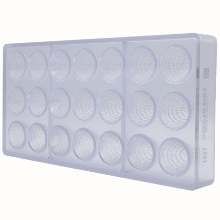 CW1927 BIJENKORF CHOCOLATE WORLD - forma z poliwęglanu do pralin w kształcie ula