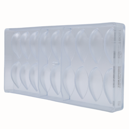 CW12061 HONORÉ - DUTCH PASTRY TEAM CHOCOLATE WORLD - forma z poliwęglanu do pralin dekorowanych