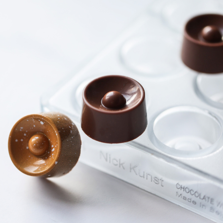 CW12054 THE CIRCLE - NICK KUNST CHOCOLATE WORLD - forma z poliwęglanu do pralin dekorowanych