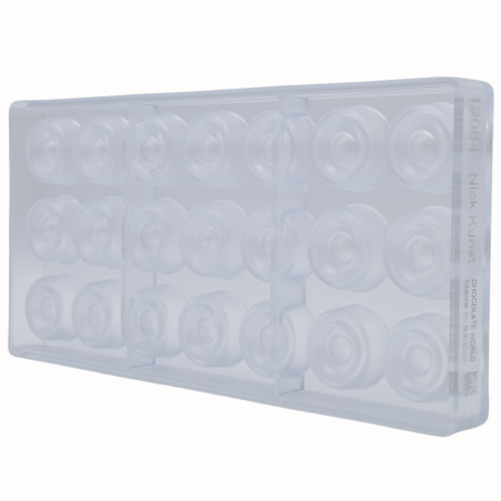 CW12054 THE CIRCLE - NICK KUNST CHOCOLATE WORLD - forma z poliwęglanu do pralin dekorowanych